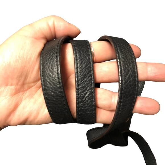 KATE Spade Black Leather Crossbody Bag Retro Classic - Picture 5 of 16